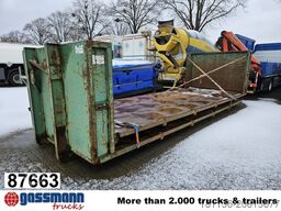 Abrollplattform mit Stirnwand