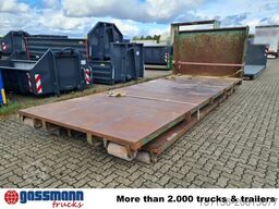  Abrollplattform mit Stirnwand