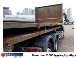 Abrollplattform mit Stirnwand