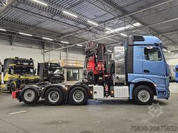 Mercedes-Benz 3353 8x4 / FASSI 71  T/M + JIB / CRANE / KRAN