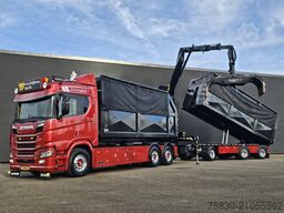 Scania R530 6x2 PALFINGER HAAK + EPSILON KRAAN + FLOOR...