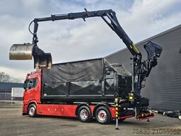 Scania R530 6x2 PALFINGER HAAK + EPSILON KRAAN + FLOOR...