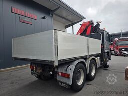 MERCEDES-BENZ Actros 2860 V8 6X4 / wechsel SZM+Pritsche / Kran