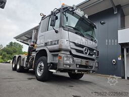 MERCEDES-BENZ Actros 2860 V8 6X4 / wechsel SZM+Pritsche / Kran