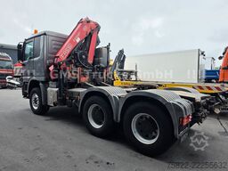 MERCEDES-BENZ Actros 2860 V8 6X4 / wechsel SZM+Pritsche / Kran