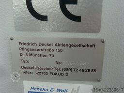 Deckel FP1 Aktiv CE Konform