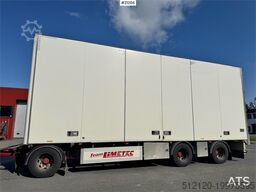 Limetec Box trailer. Full side opening.