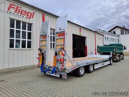 Fliegl Tiefladeanhänger DTS 300 Parab/hydr 6,5m