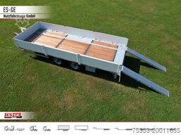 ES-GE Tandem-Anhänger Bordwände, CV, Rungen