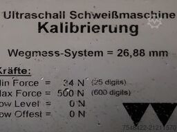 Weber Ultrasonics Saphir Digital Manual Station