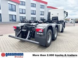 MAN TGS 33.480 6x6 BB CH, Hohe Bauart, Stahlmulde ca.