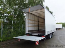 Möslein TPS 11 DL 7,30  neuer Planenanhänger, Ladebordwand + Durchladbar