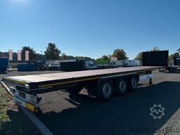 KRONE Plattform-Auflieger mit Steckrungen - sofort v.