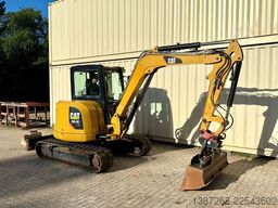 CATERPILLAR 305.5E2 /  Deutsche Maschine / 2 x Löffel