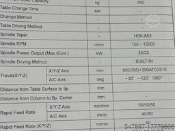 Hyundai Hi-MOLD 750/5A