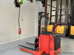 LINDE L 16 AS ( K ) * DEMO !! NEW battery !! with CRANE !!!!