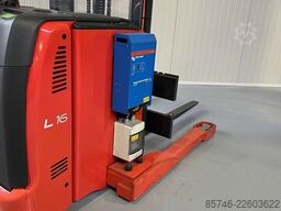 LINDE L 16 AS ( K ) * DEMO !! NEW battery !! with CRANE !!!!