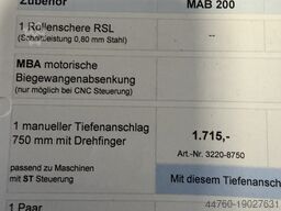 Schechtl MSB 200 & MAB 200