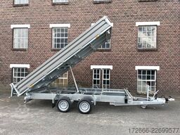 Humbaur HTK 3500.41 | STAHL 410X210X35CM 3500KG DREISEITENKIPPER