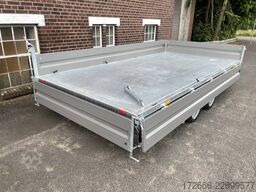 Humbaur HTK 3500.41 | STAHL 410X210X35CM 3500KG DREISEITENKIPPER