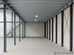300 m², Traglast: 500 kg/m² | 5,0 x 5,0 m | Lichte Höhe: 3,0m