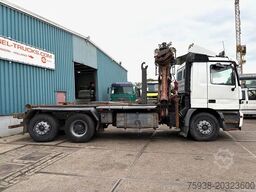 Mercedes-Benz Actros 2540 L 6x2 MP1 WITH V-CRANE & HOOK-ARM S...