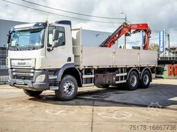DAF CF 450-6X4+FASSI18T/M(3EXT)-78500KM