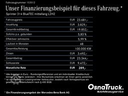 Mercedes-Benz Sprinter 314 BT mittellang L2H2 WerkstatteinrichBC