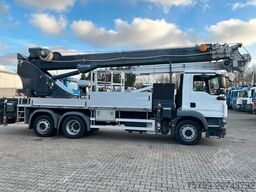 MAN 26.320+Böcker Dachdeckerkran AK46/6000+Seilwinde