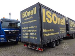 NSD Tandem Anhänger  Plane + Spriegel +2 Achsen