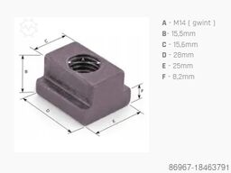 CORMAK M14/16mm 58 szt.