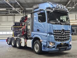 Mercedes-Benz 3353 8x6 / FASSI 71  T/M + JIB / CRANE / KRAN