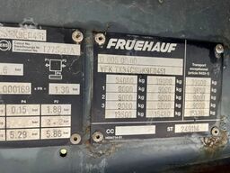 Fruehauf SAF,  pallet box, sliding  roof