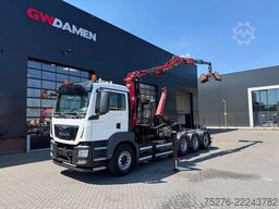 MAN TGS 35.460 8x4 Haaksysteem / Z kraan Euro 6