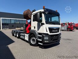 MAN TGS 35.460 8x4 Haaksysteem / Z kraan Euro 6