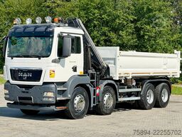 MAN TGS 35.440 * KIPPER 5,60m + KRAN/FUNK * 8x4 *TOP