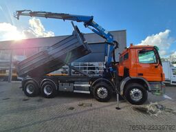 Mercedes-Benz Actros 3241 8X4 Containersysteem/ 20T HMF crane...