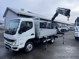 Fuso 6S15 Pritsche 2.8m Heckkran 4xhydr+1xman. Funk!