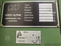 VOEST ALPINE - WEILER DA 210 / 1