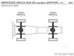 Mercedes-Benz AROCS 2045 AS (cardan)+KIPHYDR.+ manual