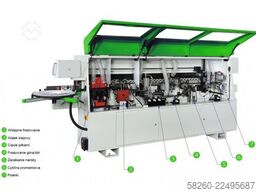 Holzing G-MAX 480 zarabianie naroży wstępny frez