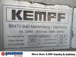 Kempf HKD 18, Alu-Bordwände ca. 13m³