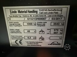 LINDE V ( 5213 ) - Wire Guidance !! DOUBLE steering !! Triplex FFL