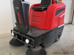 SCHORR Aufsitzkehrmaschine RR80KM 80 Liter Kehr