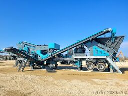 Constmach Mobile Crushing Plant Mobile Vertical Shaft Impact Crusher V70