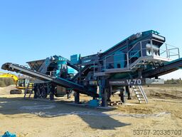 Constmach Mobile Crushing Plant Mobile Vertical Shaft Impact Crusher V70