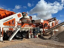 Constmach Mobile Crushing Plant Mobile Vertical Impact Crushing Plant