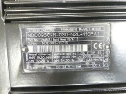 Indramat MDD093C-N-030-N2L-110PA1 / 248855 Servomotor SN: MDD093-11715