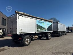 SCANIA G 450 Dreiseitenkipper + Anhänger mit Schleuse