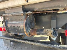 SCANIA G 450 Dreiseitenkipper + Anhänger mit Schleuse